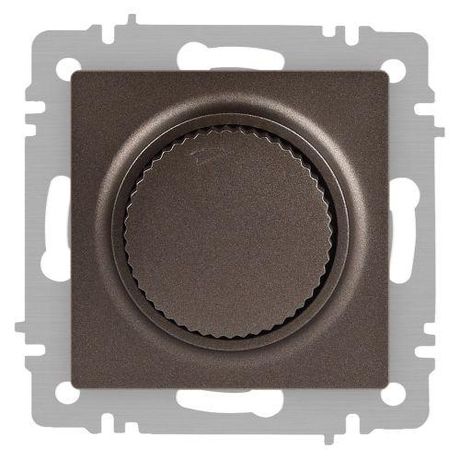 Светорегулятор поворотный СП Accent 6-401-08 600Вт 230В IP20 бронза Intro Б0063684 ЭРА