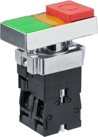 Кнопка d22мм 230В NO+NC 82 808 NBI-B-01 I-0 Navigator 82808 24417