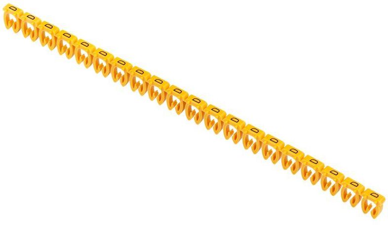 Маркер открытого типа KE 4-6мм2 символ 'D' (200шт/упак) IEK - UMK-KE3-D