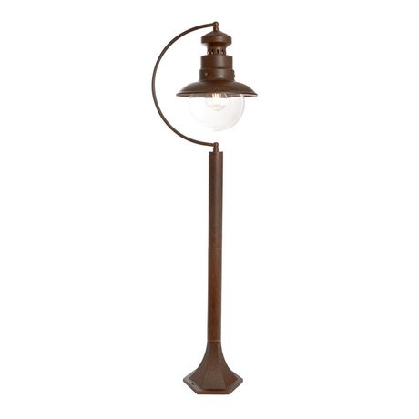 Светильник декоративный уличный PL576 60W 230V E27 280*215*1000мм коричневый (столб) | 11624 Feron