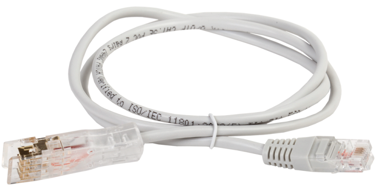 Патч-корд 110-RJ45 2 пары, кат.5Е, 3м, серый | PC01-11045-2P3M ITK IEK