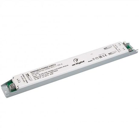 Блок питания ARV-SP24150-LONG-PFC-1-10V-A (24V, 6.25A, 150W) (Arlight, IP20 Металл, 5 лет) | 025517 Arlight