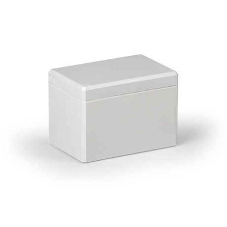 Корпус Cubo D 80х120х86мм глухая стенка сер. крышка ABS IP66/67 ENSTO DABP081209G