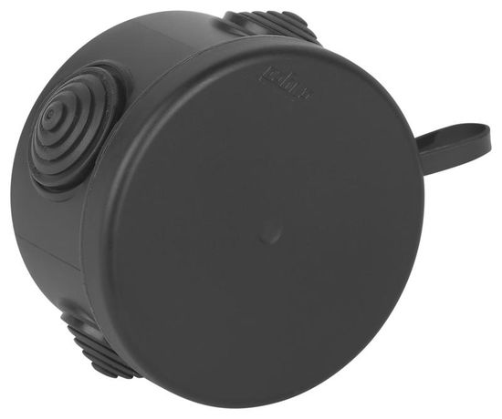 Коробка Тусо распаячная для ОП 70х50мм УХЛ1 черн. Ruvinil 67020МЧ TYCO