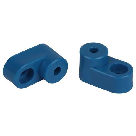 Изолятор для шин NO-224-71 угловой синий | Б0062952 ЭРА