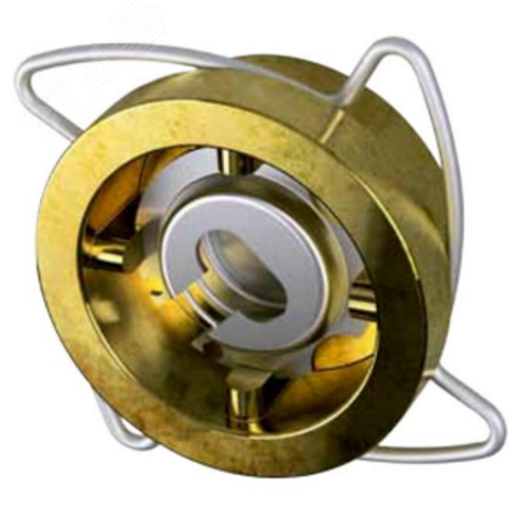 Клапан обратный латунный межфланцевый ГРАНЛОК CVS18.05.020.16 DN 20 PN 16 - DF02A647024 ADL