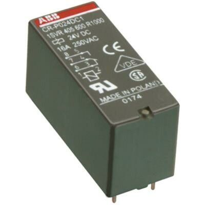 Реле промежуточное CR-P012DC2 8А 12В 2ПК CR-P без индикации розетки - 1SVR405601R4000 ABB
