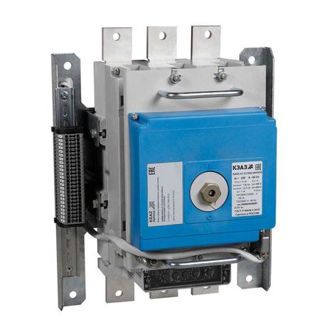 Блок замены автоматического выключателя-Э06В-ВА55-41-334750-1000А-690AC-НР230AC/220DC-УХЛ3 |348614| КЭАЗ