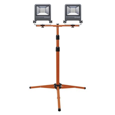 Прожектор светодиодный WORKLIGHT 2х50Вт 2х4500лм 4000К нейтр. бел. на телескопической треноге сер. LEDVANCE 4058075213999 Osram