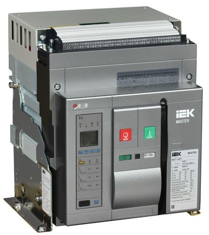 Выключатель автоматический воздушный 3п D 2000А 65кА AC ВА77 F3P EA стац. с комплектом аксессуаров MASTER IEK MI-ACB10-3FD-065-2000-ACF