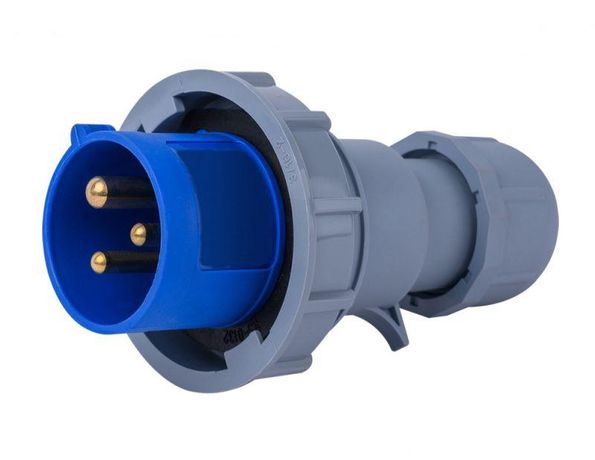 Вилка переносная 2Р+РЕ 32А 220В IP67 ВП-103 DEKraft 26107DEK APC