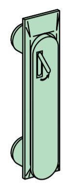 Комплект рукоятка + ключи для отсека ячейки SchE 59271 APC