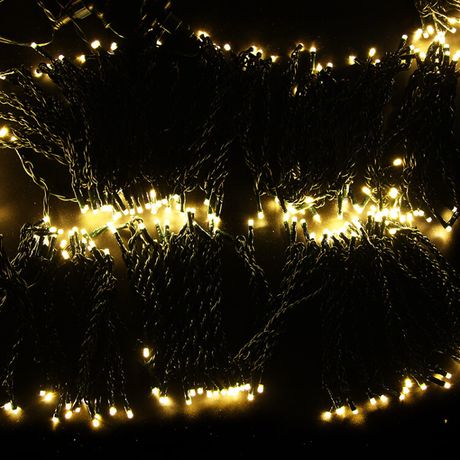 Гирлянда профессиональная LED ClipLight 2х4В 5 нитей по 20 метров теплый белый - 323-506 NEON-NIGHT