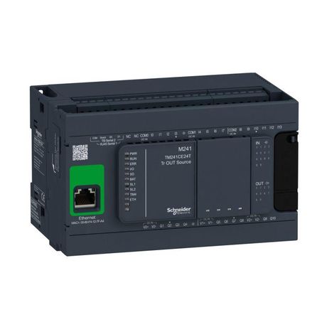 Блок базовый M241-24IO транзист. источник ETHERNET Advantys OTB SchE TM241CE24T APC