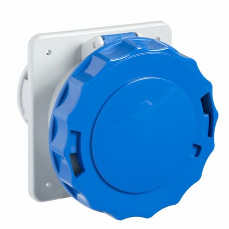 Розетка панельная 125А 3PNT 200-250В винт. IP67 SchE 81692 APC