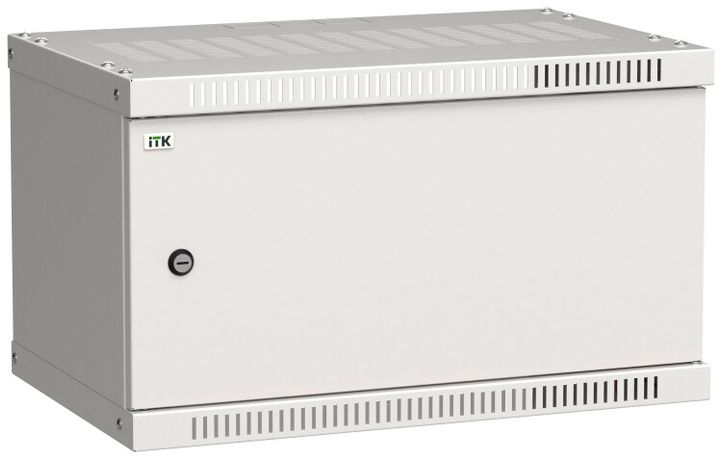 Шкаф LINEA WE 6U 550x350мм дверь металл серый | LWE3-06U53-MF ITK IEK