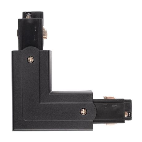 Коннектор черный внешн. L-образн. для 3Ф шинопровода 3P PTR CL-BL OUT - 5063112 Jazzway