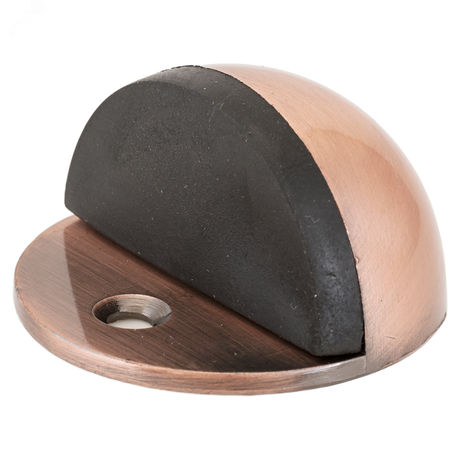 Ограничитель дверной напольный, СТАНДАРТ 8185 AC круглый старая медь - 11091 ПТК