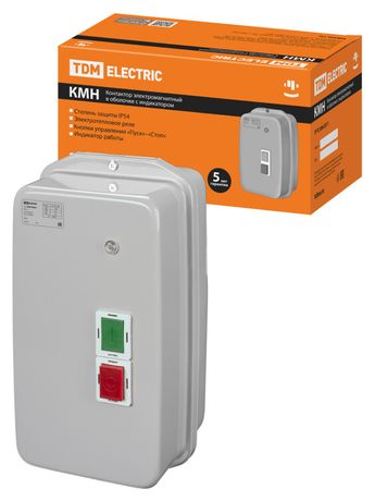 КМН46562 65А в оболочке с индикатором Ue=380В/АС3 IP54 | SQ0709-0036 TDM