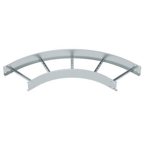 Угловая секция 90° лестничного лотка 110х400 мм R=500 (LB 90 1140 R5 FS) | 6217686 OBO Bettermann