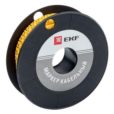 Маркер кабельный 2.5кв.мм C (1000ед) (ЕС-1) - plc-KM-2.5-C EKF