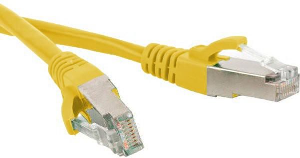 PC-LPM-SFTP-RJ45-RJ45-C5e-10M-LSZH-YL Патч-корд SF/UTP, экранированный, Cat.5e (100% Fluke Component Tested), LSZH, 10 м, желтый | 264421 Hyperline