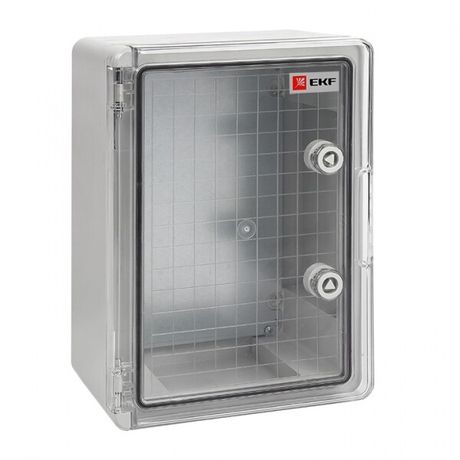 Бокс пластиковый с монтажной платой прозр. дверь 400х300х220 мм IP65 EKF PROxima - PBT65MP004