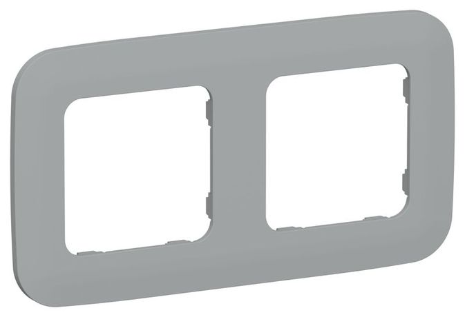 Рамка 2-м СП FLITE РУ-2-А-ФлС сер. IEK FI-M22-31-20-K03 IEK арт. FI-M22-31-20-K03