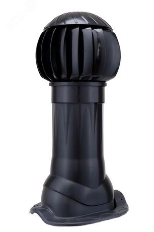 Комплект вентиляционной системы для металлочерепицы типа Monterrey, цвет Black - RRTV+M 160 ЭРА 00-99137234