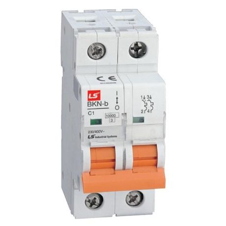 Автоматический выключатель BKN-b 1P+N C6A | 061206348B Lsis