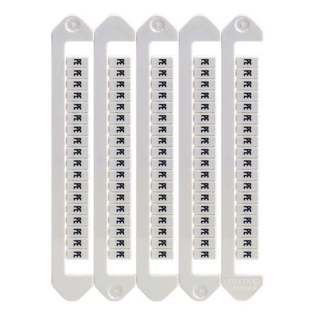 Маркировка для клемм, ширина 5 мм, символ "N", горизонтальная ориентация | NUTB-5-NH DKC ДКС