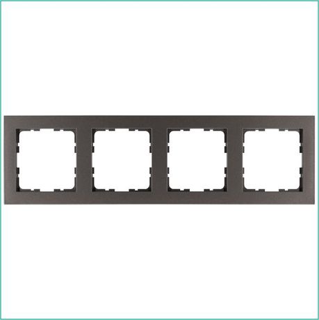 Рамка G-Classic 4-постовая, цвет Мокко - G1004Z Jasmart