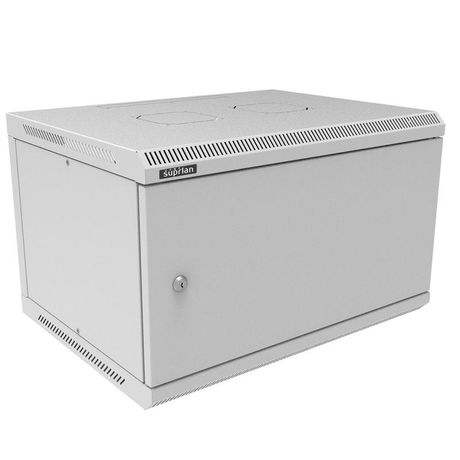 Шкаф телекоммуникационный настенный ТВС-6U-600-450-МР-9005 SUPRLAN 05-2064 Net.on