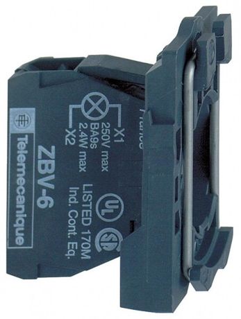 КОРПУС СИГНАЛЬНОЙ ЛАМПЫ 24В ZB5AVB5 | Schneider Electric