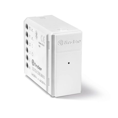 Модульное электронные реле; 1CO 6A; питание 230В АC; BLE- Yesly; цвет белый; упаковка 1шт. | 13728230B000PAS Finder 13.72.8.230.B000PAS