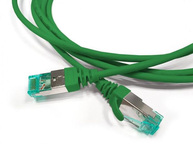 PC-LPT-SFTP-RJ45-RJ45-C6A-1M-LSZH-GN Патч-корд S/FTP, экранир., категория 6a (100% Fluke Component Tested), 30AWG, LSZH, 1 м, зел.| 445810 | Hyperline