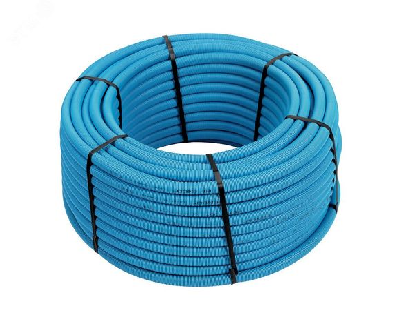 Труба гофрированная 23 синяя, для трубы 16, бухта 100м - 100-MB Henco