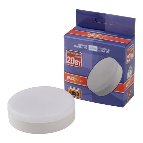 Лампа светодиодная PLED-GX53 20w 5000K 1700Lm 230V/50Hz | .5065345 Jazzway