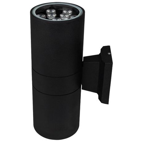 Светильник светодиодный фасадный PWL-300110/30D 2x9w 3000K BL (новый) IP65 230V/50Hz | .5064638 Jazzway