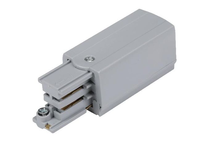 Ввод питания левый RS 3C TRACK PCL GR 65х32мм сер. 19131021017