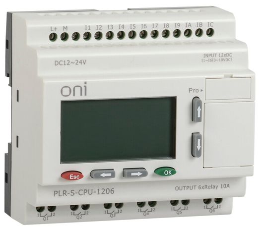 Логическое реле PLR-S. CPU1206 серии ONI | PLR-S-CPU-1206 IEK