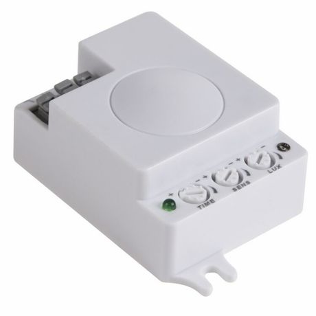 Датчик движения потолочный микроволновый ДДПМ 02, 180 (гориз)/360 (верт), 1200 Вт, 10-2000 Лк, 3-10 м, 10-900 сек. 5,8 ГГц | 11-9217 REXANT MEET