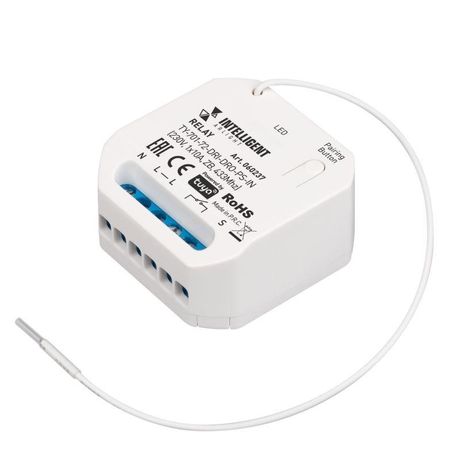 Релейный модуль TY-701-72-DRI-DRO-PS-IN (230В 1х10А ZB 433МГц) IP20 пластик INTELLIGENT ARLIGHT 060237 INTELLIGENT ARLIGHT арт. 060237