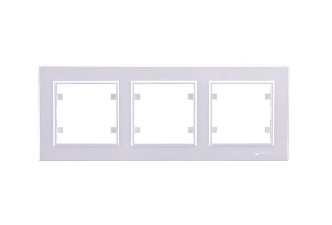 Рамка 3-м Karea горизонт. жемчуж. Makel 56100703