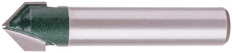 Фреза пазовая V-образная, хвостовик - 8мм, D 10мм, H а° 90° 3603-081010 РОС