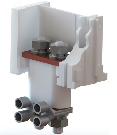 Комплект выводов для заднего присоединения шиной или кабелями (до 4-х) с каб. наконечниками М10, (количество 3шт.) | 4000010 Контактор (Legrand)