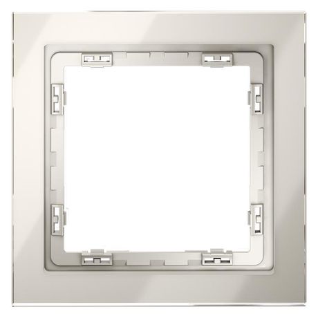 Рамка 1-м S70 стеклян. кашемир Voltum VLS110103 Voltum арт. VLS110103