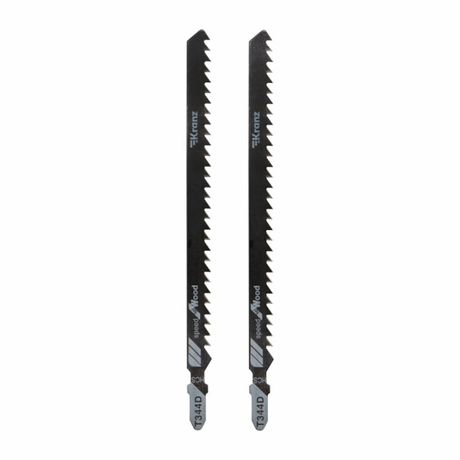 Пилка для электролобзика по дереву KRANZ T344D 152 мм 6 зубьев на дюйм 8-100 (2 шт./уп.) |KR-92-0309 |