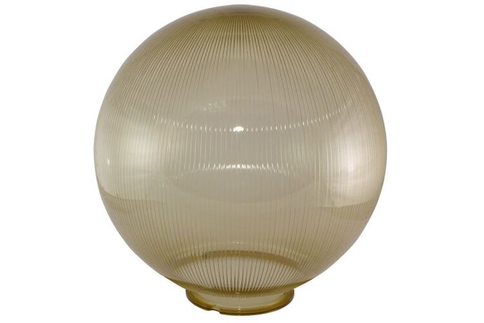 Рассеиватель шар ПММА 400 мм золотой призма (байонет 145 мм) | SQ0321-0241 TDM