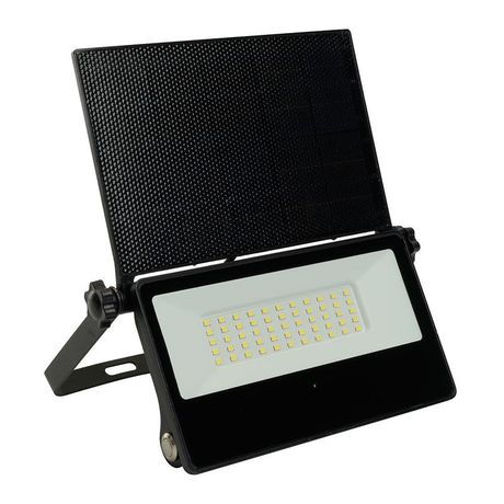 Прожектор светодиодный ДО-20w 6400К с солнечной батареей 3Ah IP65 черный - LL-960 51284 FERON